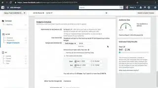 Choose a budget for your ads - How to Create Facebook Ads