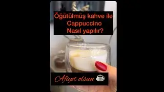Öğütülmüş kahve ile #cappuccino #nasılyapılır #philips #lattego #keşfet #coffee #kahve #reklam
