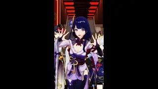 Love decoration /MMD x Genshin impact/ Ayaka||Raiden Shogun||Kujou Sara