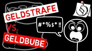 Geldstrafe oder Geldbuße: Was ist der Unterschied?