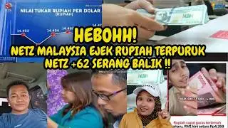 HEBOH!! NETZ MALAYSIA Ejek Rupiah Terpuruk, Netizen Indonesia Langsung ‘Serang Balik’!