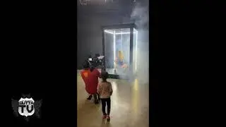 Beatking Kids At Video Shoot With Strippers Dancing and He Looks Concerned LOL