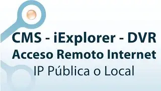 Remote Access Training for Standalone H264 NVR DVR with IE and CMS | CCTV Colombia