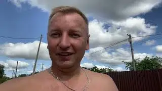 Площадка для автомобиля. Решение проблемы с водой на участке👍