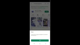 How To Fix Play Store error please open my apps to establish a connection with the server