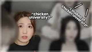 Yena's obsession with chickens..