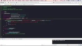 Particle Photon Swift 3: Login Screen