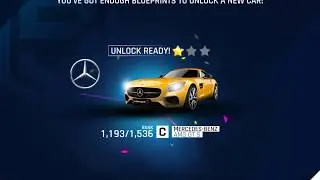ASPHALT 9 Unlock Mercedes-Benz  AMG GT S / Upgrade