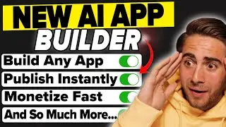 This NEW AI App Builder Creates Full-Stack Apps in Minutes (no coding skills needed)