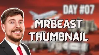 I Made A MrBeast Thumbnail #art #mrbeast