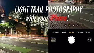 Your iPhone Can Do THIS? Light Trail Photography Trick!