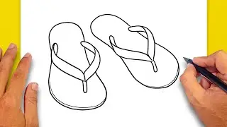 How to draw Flip Flops