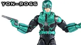 Marvel Legends YON-ROGG Captain Marvel Wave Action Figure Review