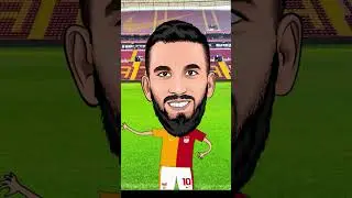 ARDA TURAN ÇİZİM ANİMASYON | Çizgi film  #ardaturan #galatasaray #animasyon #çizgifilm
