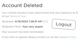 It's Over.