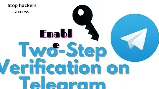 (500 Subscribers special) Two-step Verification on Telegram