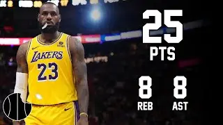 LeBron James Highlights | Lakers vs. Mavericks | 17th Jan 2024