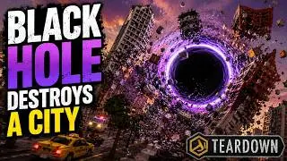 Destroying Everything With Black Hole (Teardown) ⚫