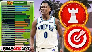 NBA 2K24 ROB "SHIFTY” DILLINGHAM BUILD🍇BEST 6’3 ALL AROUND GUARD BUILD + JELLY LAYUP + ANKLE BREAKER