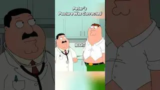 Peter's posture was corrected 🤯 
