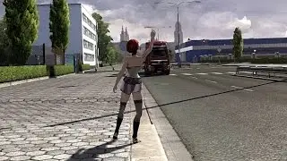 Natasha likes Trucks - And they don't... PART III - Euro Truck Simulator 2 Mod Concept