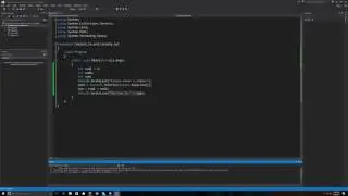 Reading and writing to console