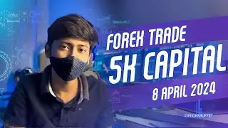 Start Forex Trading with 5K Capital | 8 April 2024 | Trade Analysis | Optionsbuffet