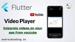 Flutter youtube integration | Youtube | Source in Description | flutter coding