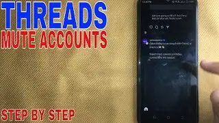 ✅  How To Mute Accounts On Thread App🔴