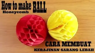 How to Make Honeycomb Crafts from Paper | Honeycomb Handicraft Paper