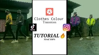 How to Edit Clothes Colour Change Smooth Transition🔥| Mobile | kinemaster editing👈