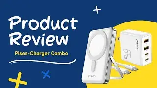 Must-Have Pisen Charging Duo! ⚡ Mag-Safe Power Bank & 65W USB-C Charger Review!
