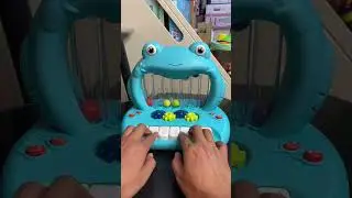 piano early teaching baby music duct bouncing toys infant light jumping toys#kibtoy  #toy #toys