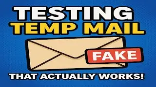 Testing Temp Mail — Fake Email That Actually Works!