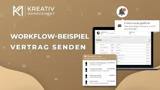 Workflow Vorlage Vertrag senden