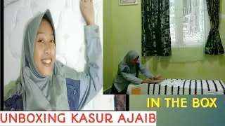 UNBOXING KASUR AJAIB IN THE BOX UKURAN 90X200 - PACKINGNYA DILIPAT SETELAH DIBUKA JADI SPRING BED