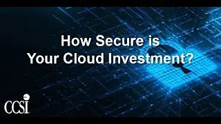How Secure is Your Cloud Investment?