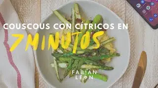 CITRUS COUSCOUS with asparagus | 3x01: Cook in 7 MINUTES 🔥