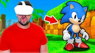 I Became Sonic The Hedgehog…It Was Out Of Control (VR CHAT)