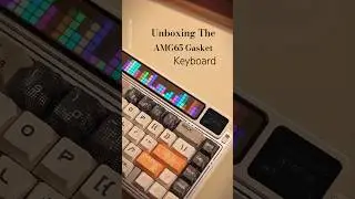 AMG65 Gasket Keyboard Unboxing ASMR