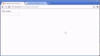 179   Auto Suggest Application Part 5   PHP Tutorials