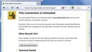There is a problem with this website's security certificate by kartikey pathak
