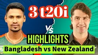 Bangladesh vs New Zealand Highlights 2021 3rd T20 Highlights ban v nz 3rd t20 Review | Ban v Nz T20i