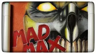 Безумный Макс / mad max / рисунок цветными карандашами