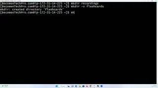 Make a Directory in Linux