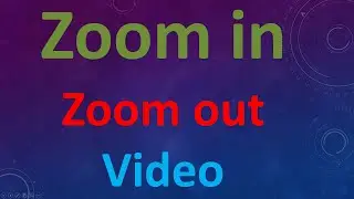 How to zoom in and zoom out the video with Camtasia 2020