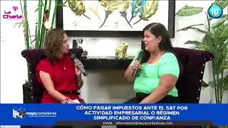 Pago Impuestos ante el SAT por Actividad Empresarial o Régimen Simplificado de Confianza #teCONTAmos