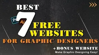 7 Best Free Websites For Graphic Designers (2022) | Make Graphic Designing Easy | HINDI