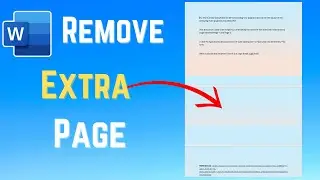 Get Rid of ANNOYING Blank Pages in Microsoft Word