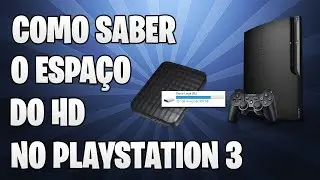 [Dicas de PS3] Como saber o espaço do HD do PS3